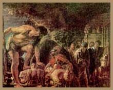 Йорданс. Одиссей в пещере Полифема