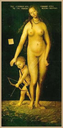 Кранах. Венера и Амур