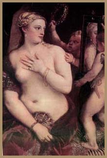 Тициан. Венера перед зеркалом